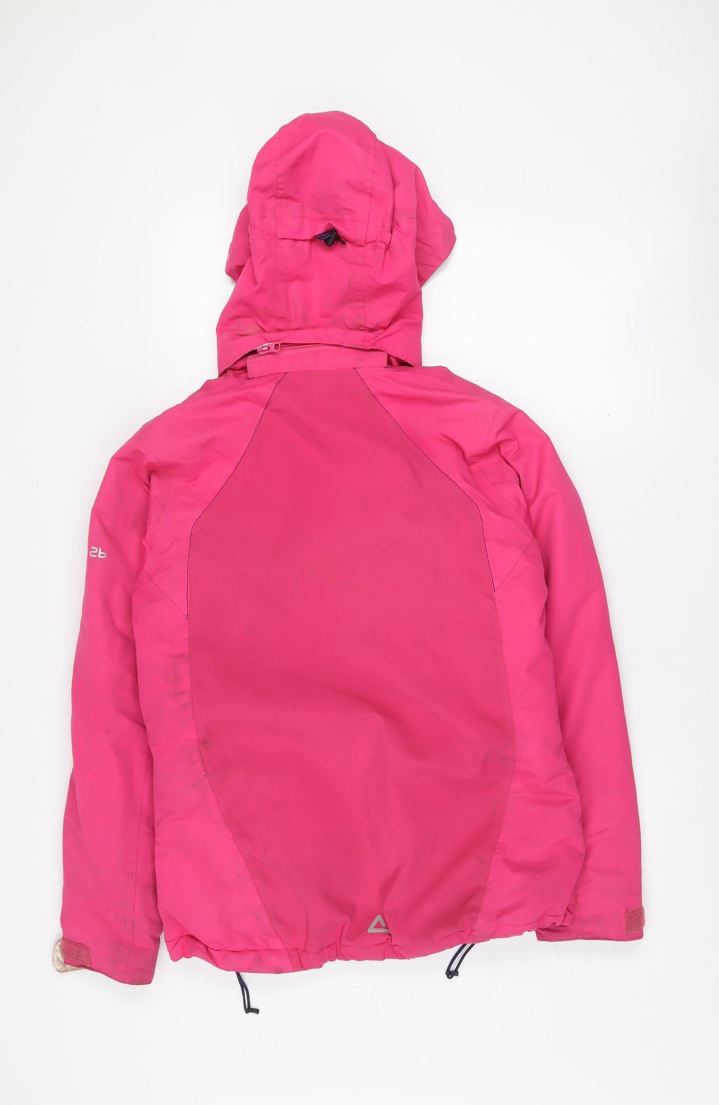 Dare 2B Womens Pink Waterproof Hooded Ski Jacket Size 10