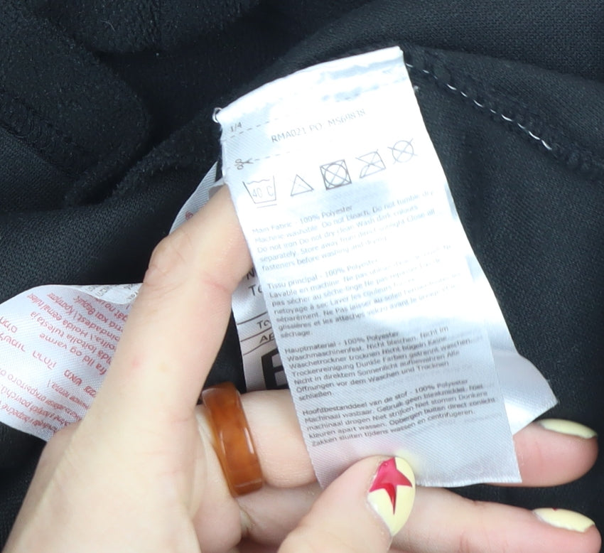 Regatta Men’s Black XL Fleece 1/4 Zip Pullover Sweatshirt