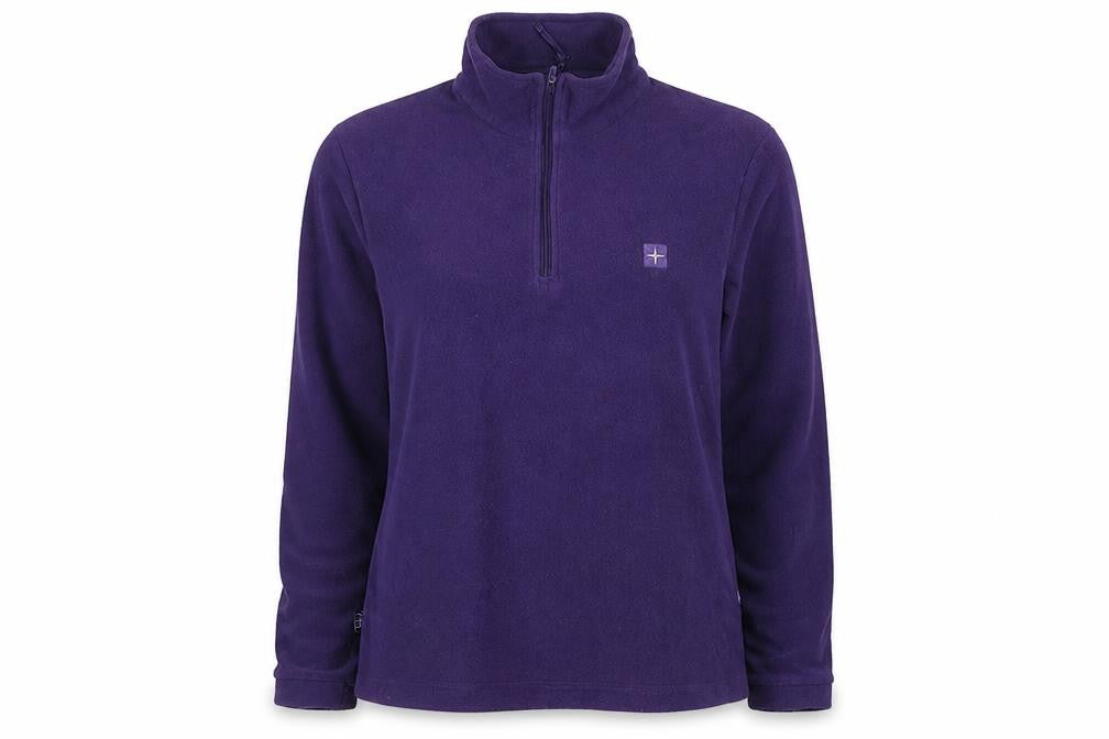 Womens UK 12 Regular Mountain Warehouse Purple Pullover Sweatshirt
