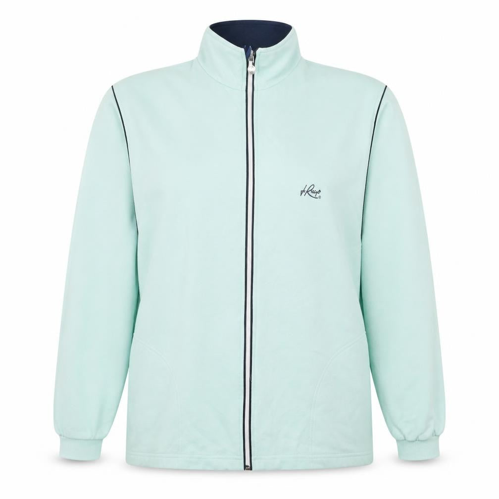 J.Rugo Women’s Mint Green Full Zip Sweatshirt XL Relaxed Fit