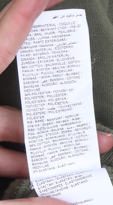 Puma Men's Green Full Zip Sweatshirt L Sports Jacket