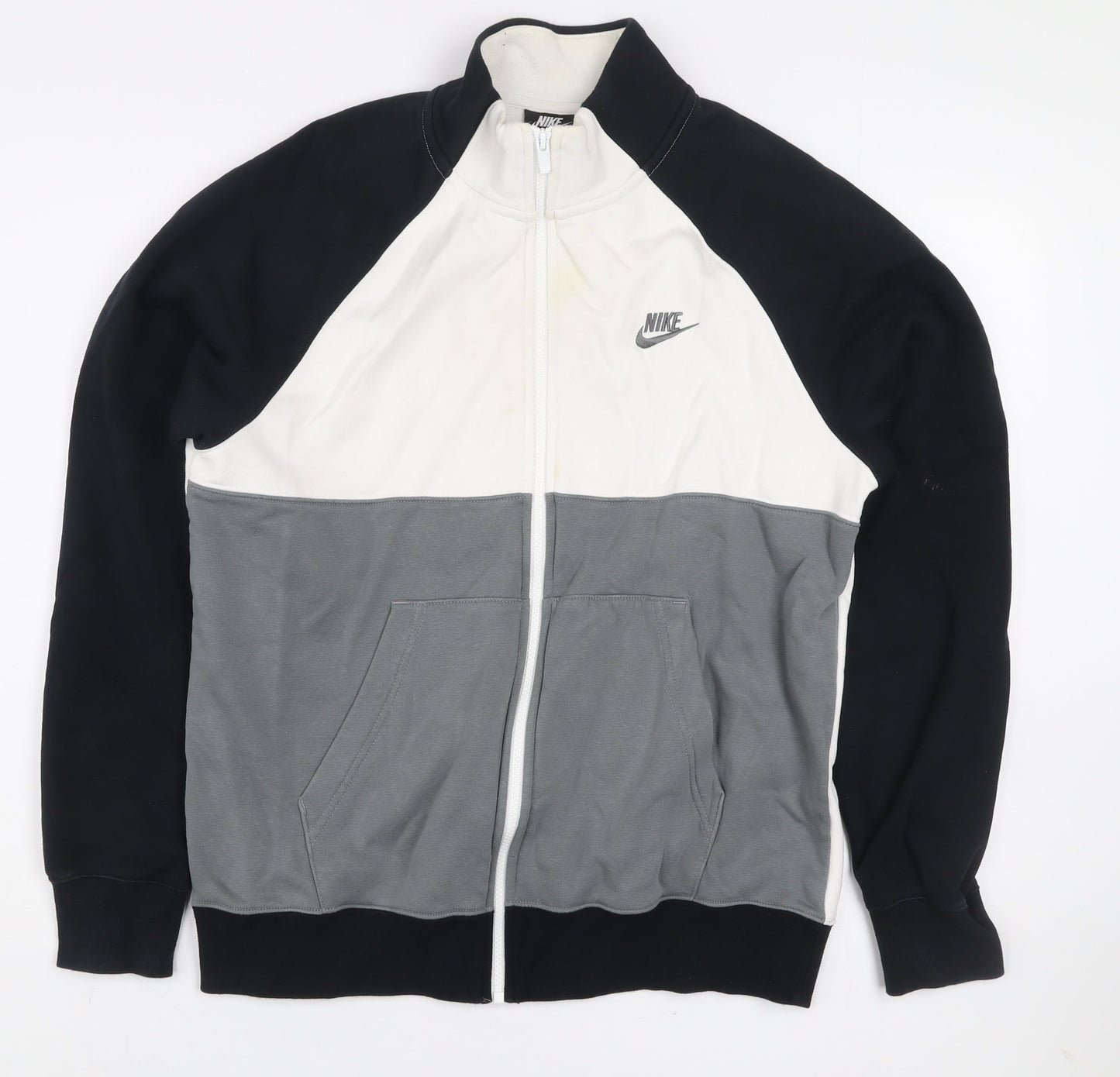 Nike Men's Multicoloured Full Zip Sweatshirt M Regular Fit