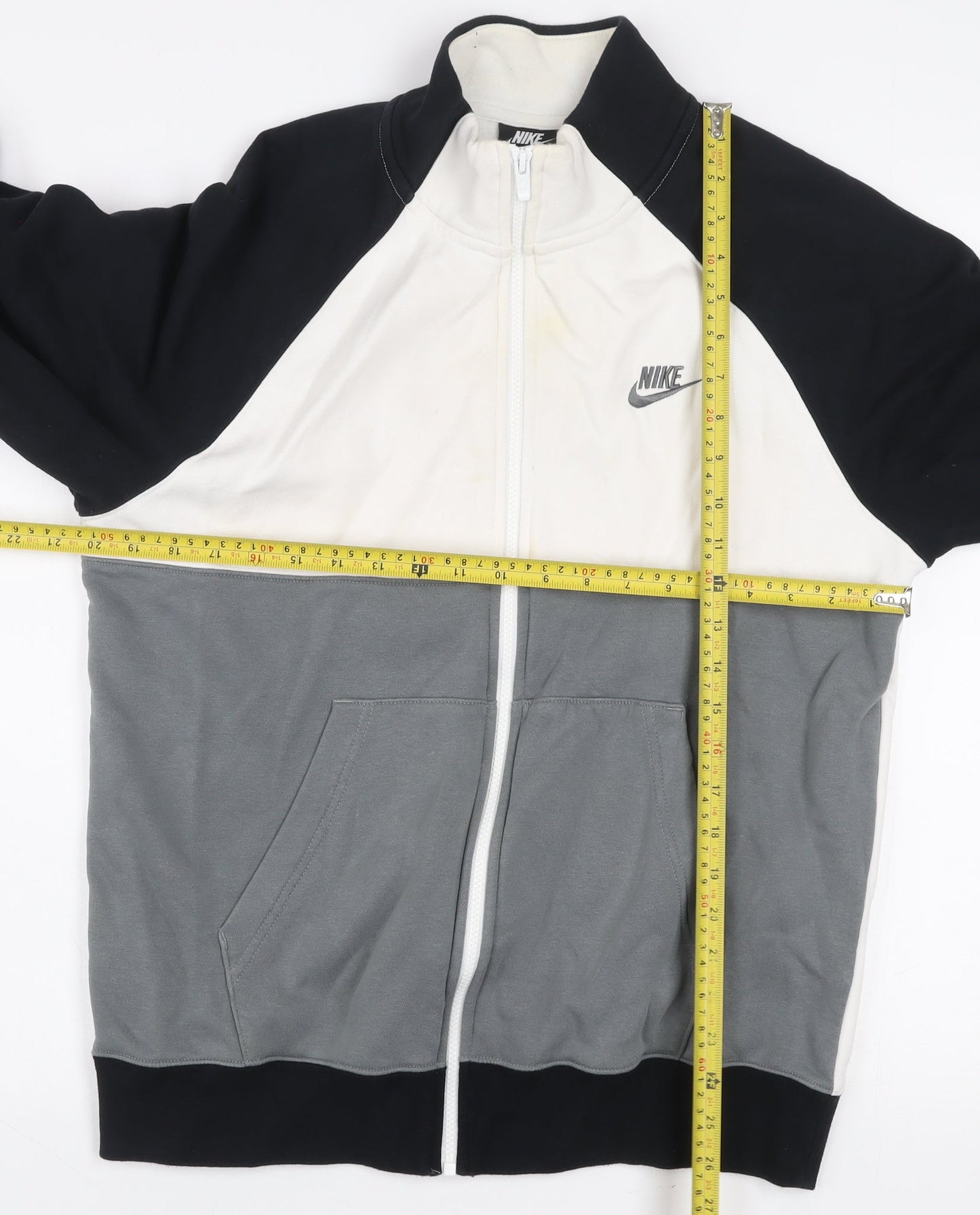 Nike Men's Multicoloured Full Zip Sweatshirt M Regular Fit