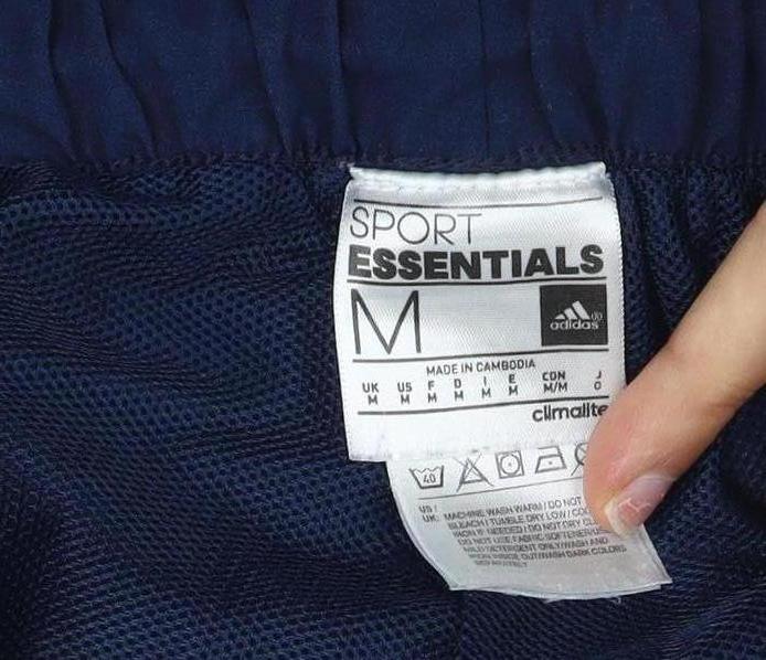 Adidas Men's Blue Sport Essentials Athletic Shorts Size M