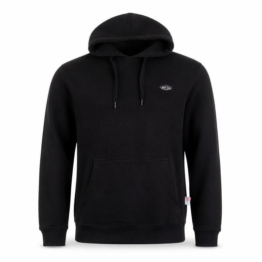 304 Men's Black Pullover Hoodie XS Graphic Logo Streetwear