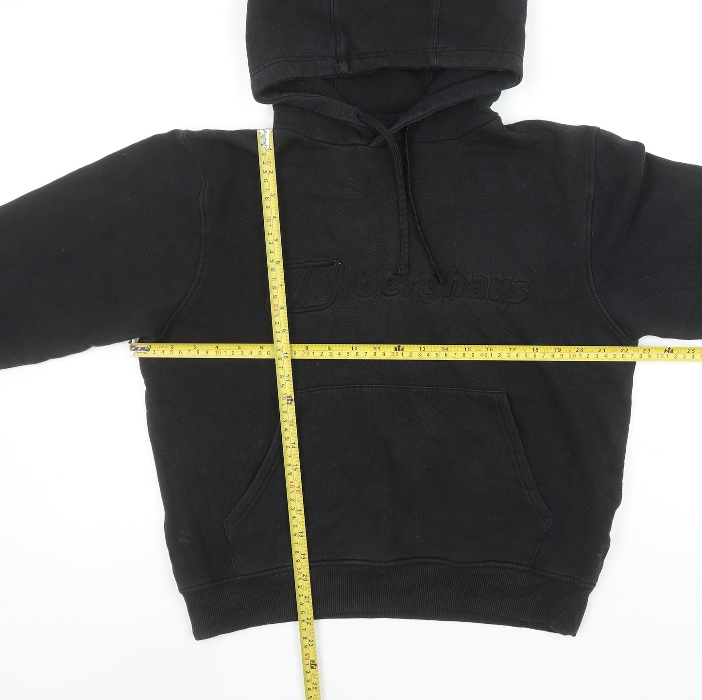 Berghaus Men's Black Pullover Hoodie Size S Fleece Outdoor