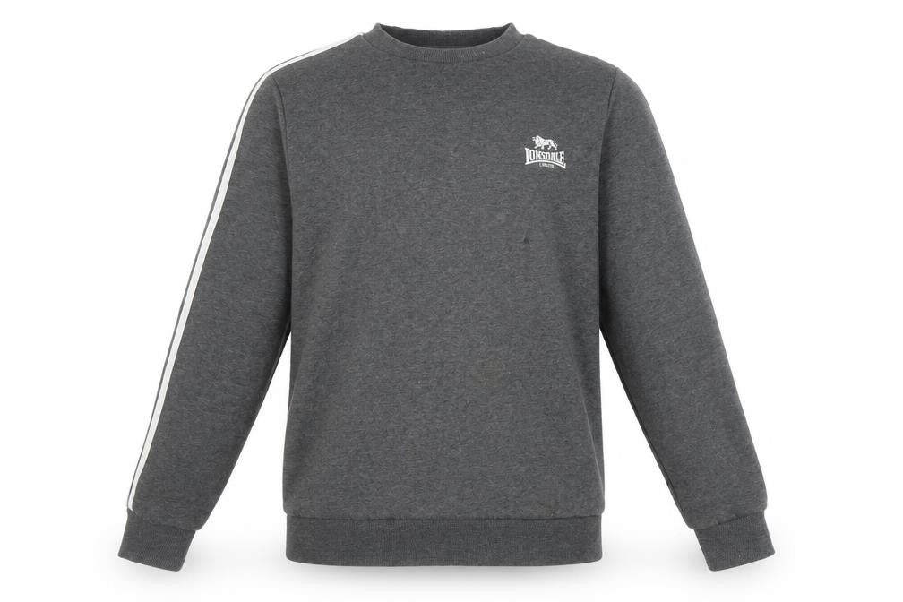 Lonsdale London Women's Grey Sweatshirt Medium Pullover Crew Neck