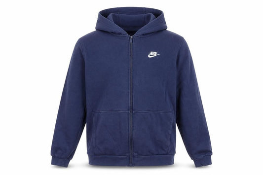 Nike Boys Blue Full Zip Hoodie XL 15-16 Years Cotton Blend Casual