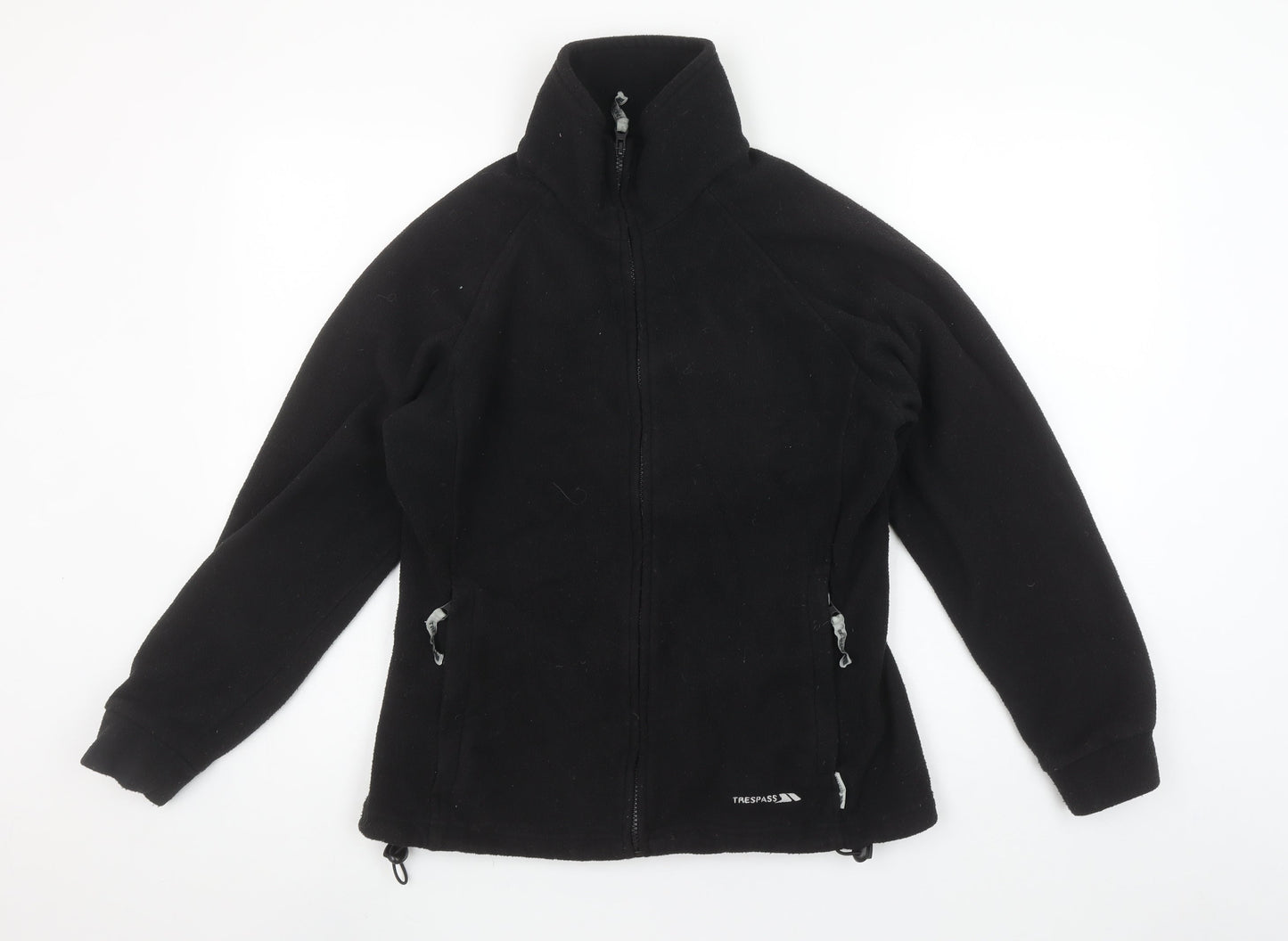 Trespass Women's Black Fleece Full Zip Outdoor Jacket Size S