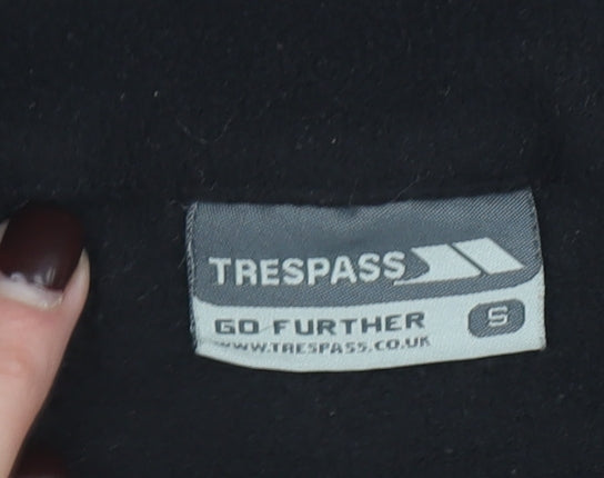 Trespass Women's Black Fleece Full Zip Outdoor Jacket Size S