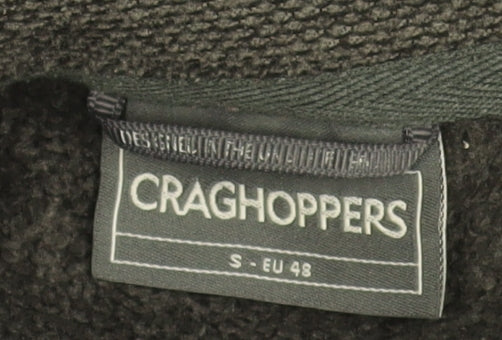 Craghoppers Men's Black Waterproof Hooded Rain Coat Jacket Size S