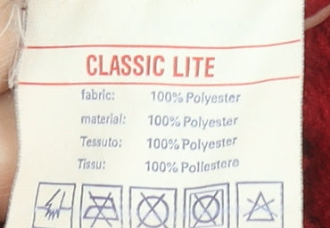 Berghaus Women’s Red Fleece Jacket Medium Classic Lite Outdoor Zip Up