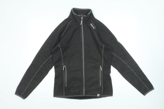 Regatta Womens Black Soft Shell Fleece Jacket Size 12