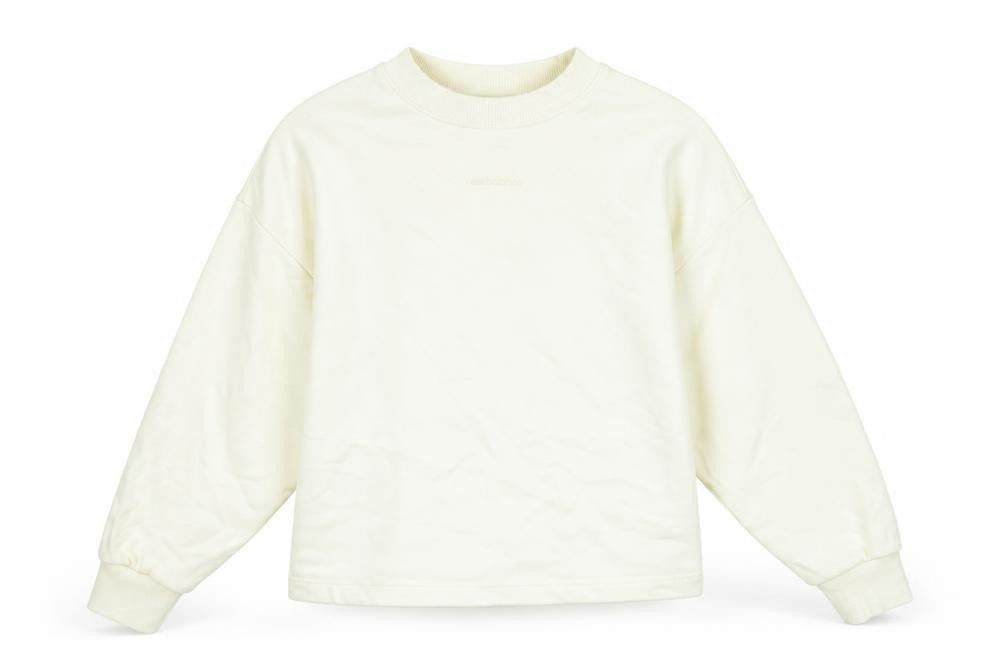 Womens UK M Regular New Balance Ivory Pullover Sweatshirt