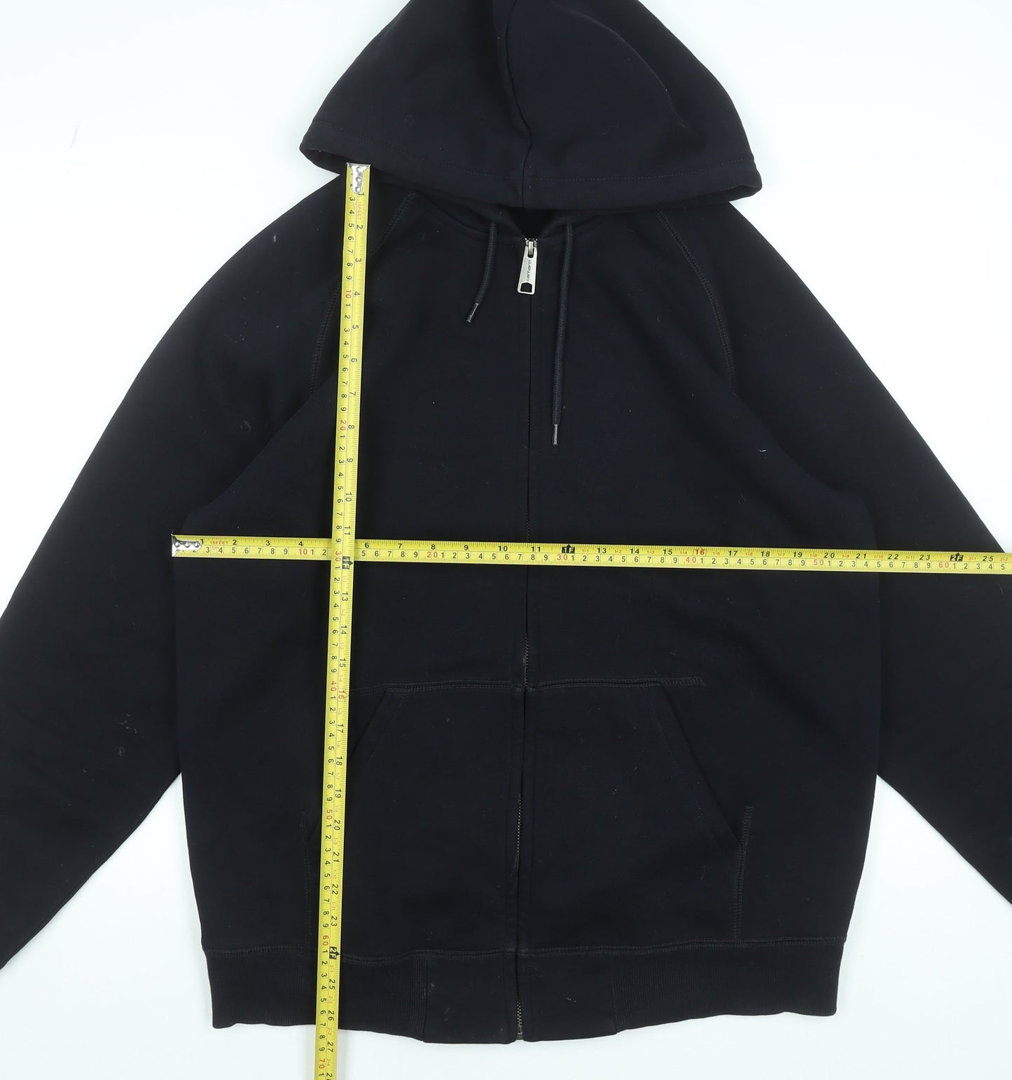 Carhartt WIP Men's Black Full Zip Hoodie Jacket L Regular Fit