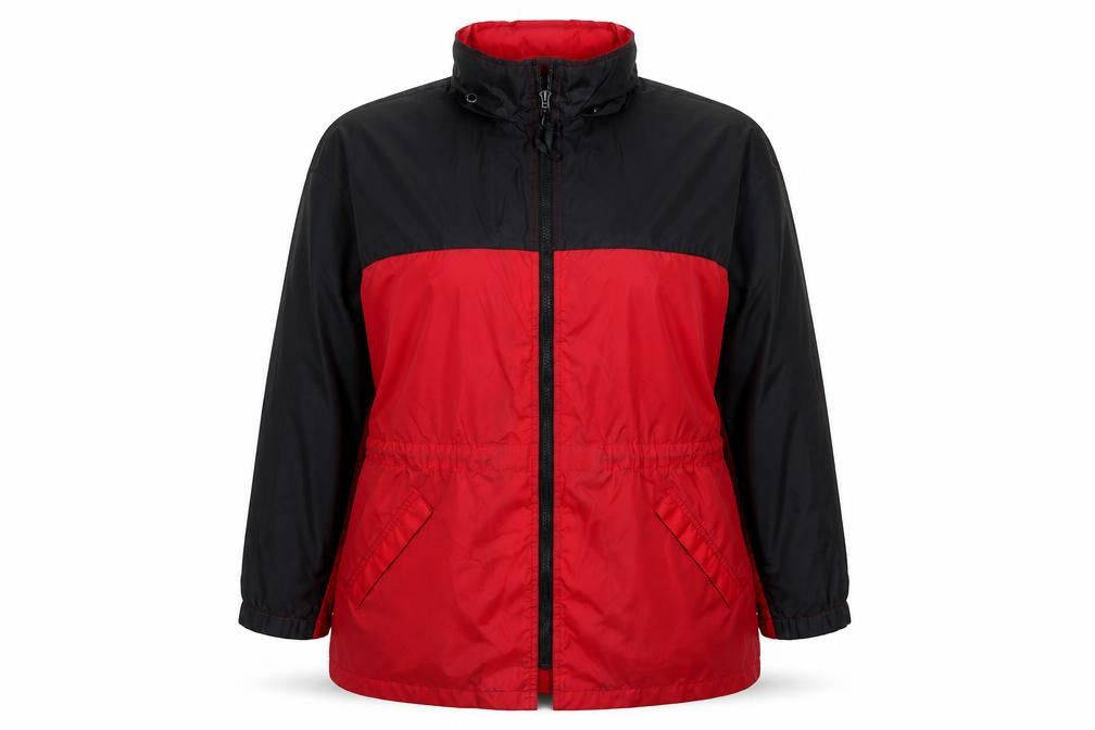 Marks & Spencer Women's Red Windbreaker Jacket Size 16