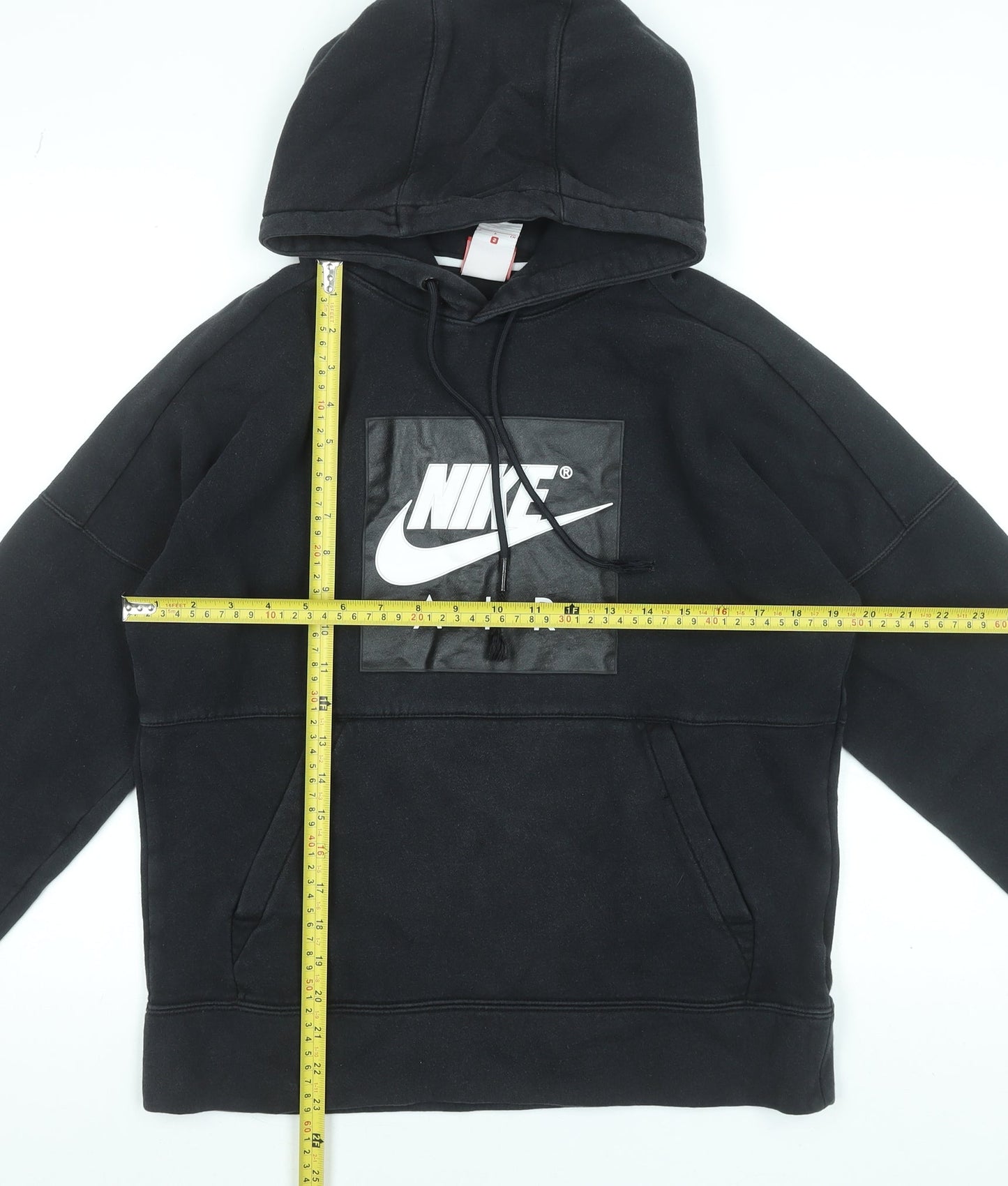 Nike Men's Black Pullover Hoodie Small Sports Fleece Sweatshirt