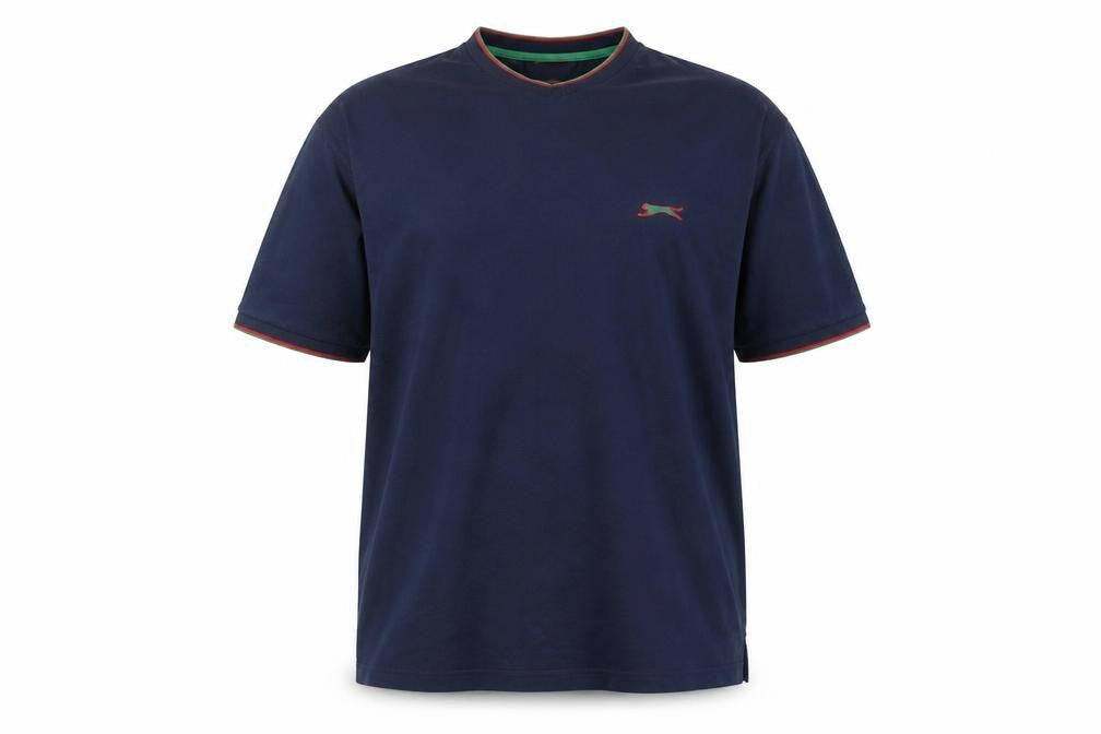 Slazenger Men's Blue XL Crew Neck Short Sleeve T-Shirt