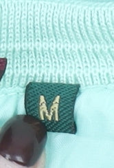 Glenmuir Mens Green Golf V-Neck Short Sleeve Pullover Top Size M