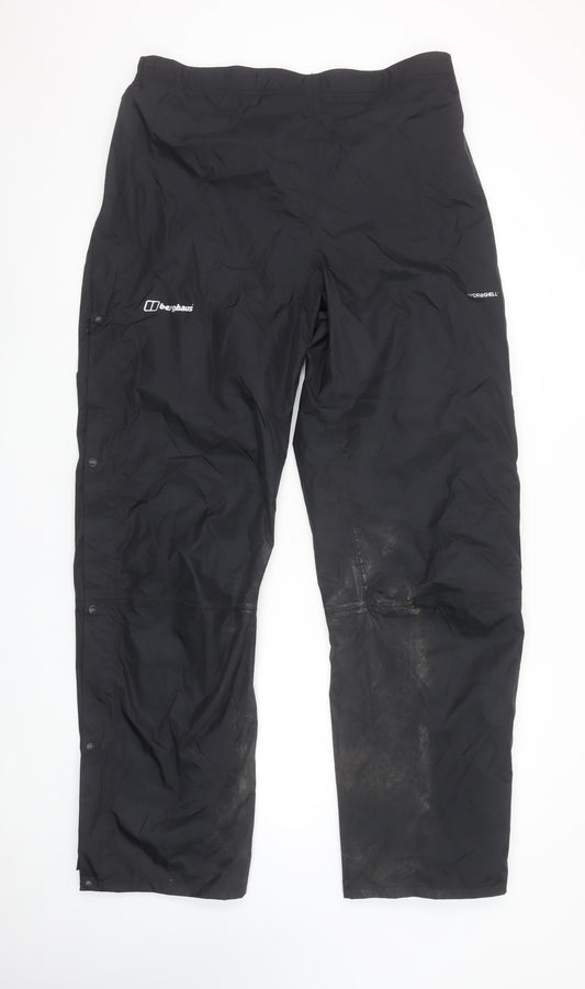 Berghaus Men's Black XL Hydroshell Waterproof Rain Trousers