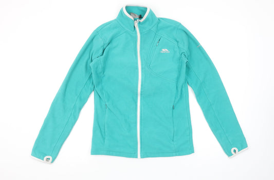 Trespass Women's Blue Fleece Full Zip Jacket Size 10
