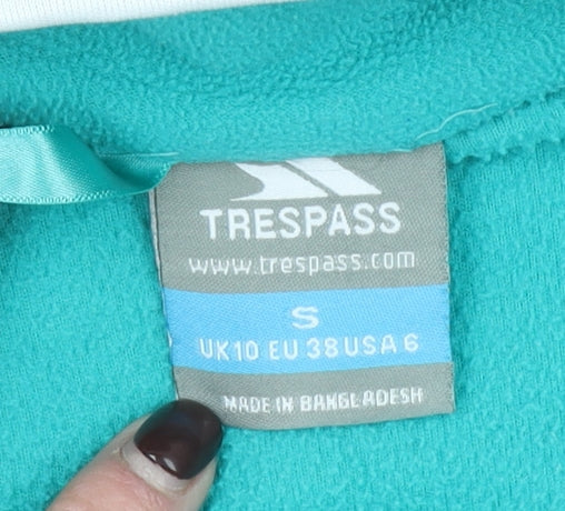 Trespass Women's Blue Fleece Full Zip Jacket Size 10
