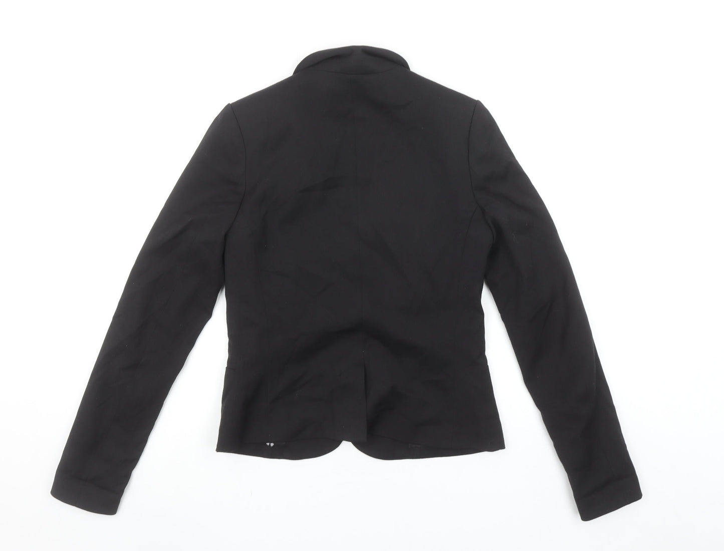 Divided by H&M Women's Black Two-Button Blazer Size 8 Classic Fit