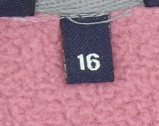 Peter Storm Women’s Pink Fleece Pullover Sweatshirt Size 16