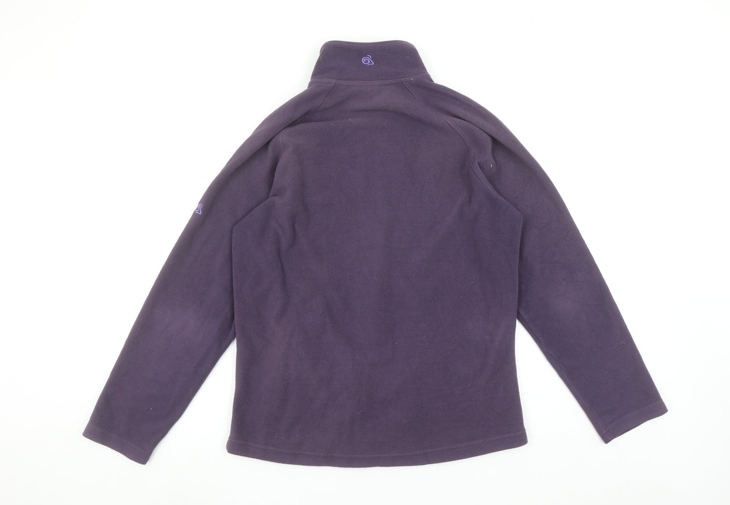 Craghoppers Women’s Purple Fleece Full Zip Jacket UK 12