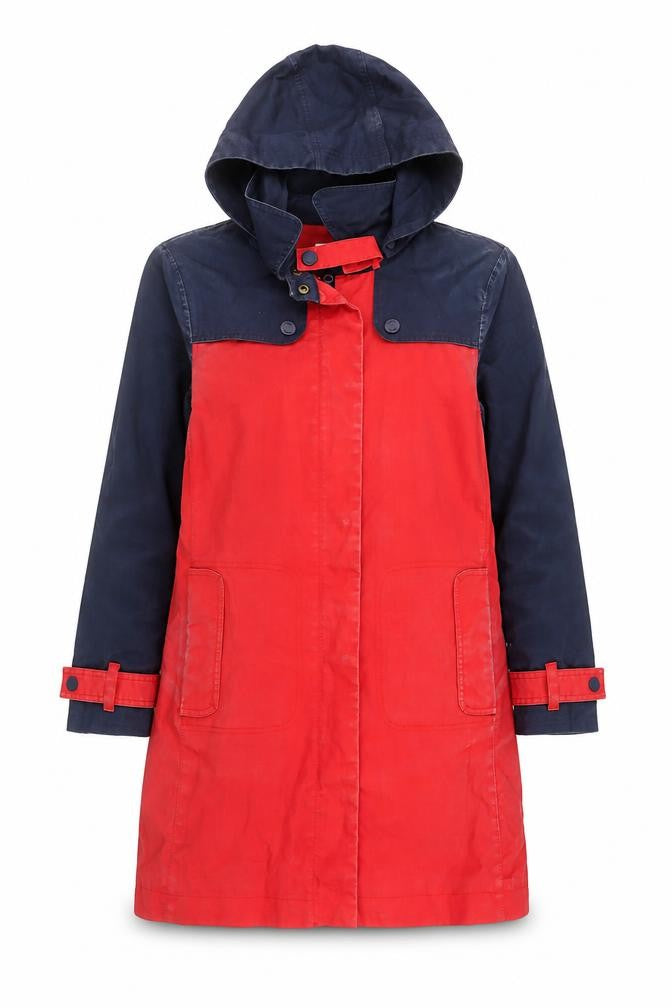 Womens UK Size 10 Regular Boden Multicoloured Cotton Coat