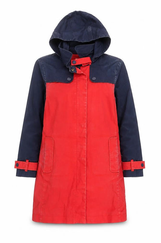Womens UK Size 10 Regular Boden Multicoloured Cotton Coat