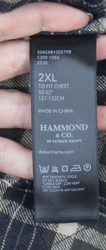 Hammond & Co. Men’s Brown 2XL 50-52" Field Jacket Classic Outdoor Style