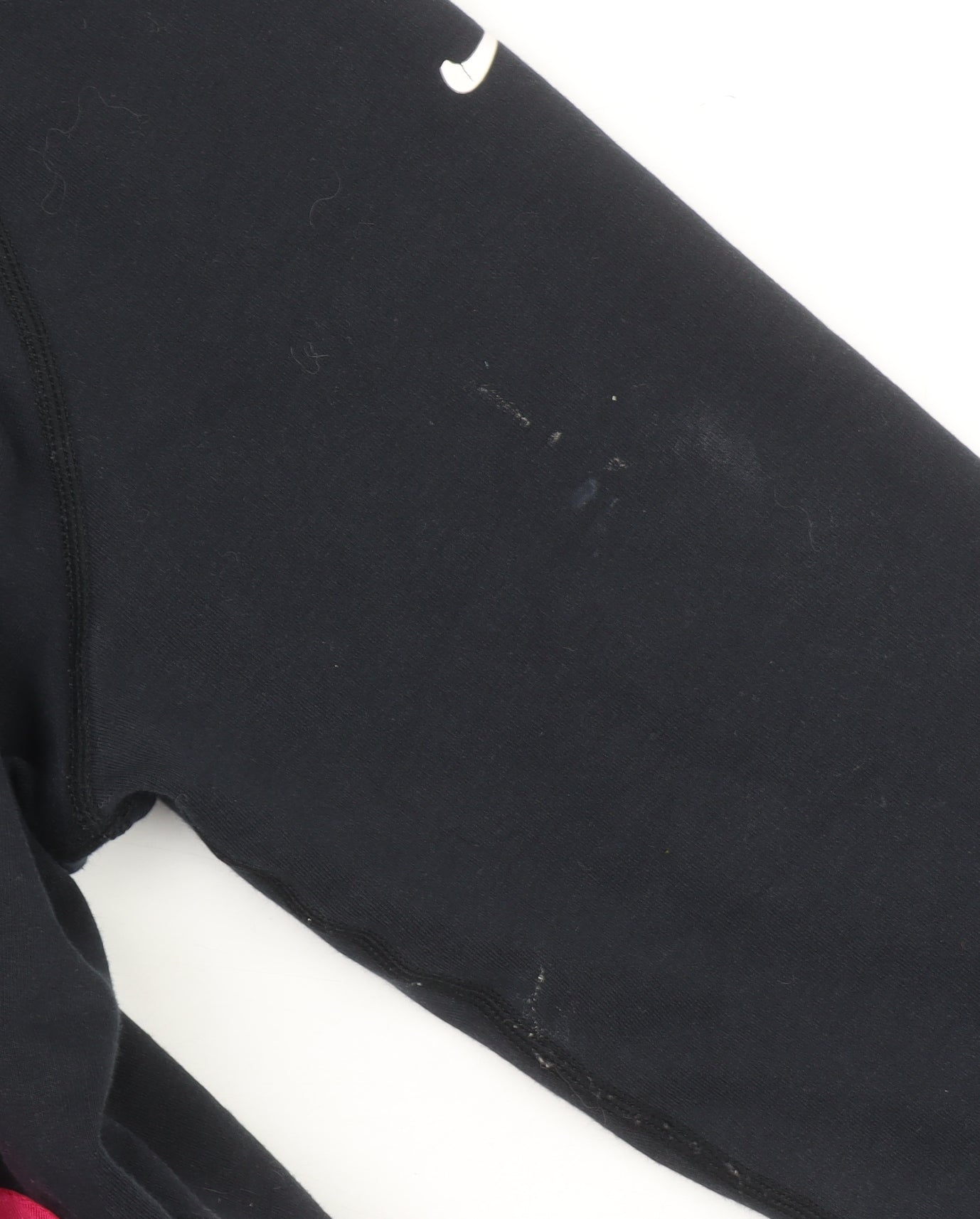 Nike Women’s Black Pink Full Zip Hoodie Size S Dri-FIT Athletic Sweatshirt