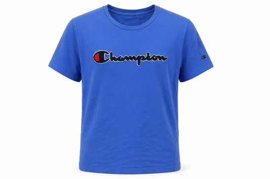 Mens UK Size M Champion Blue  Cotton T-Shirt