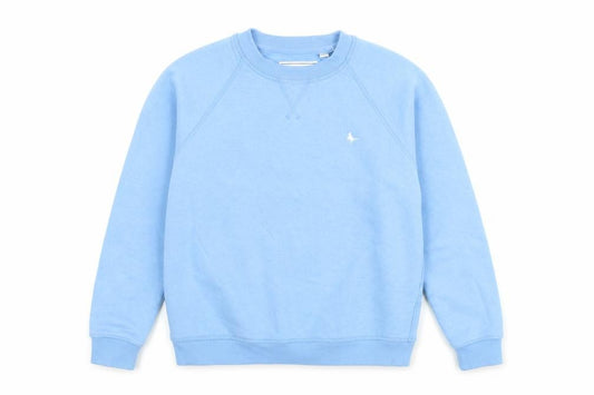 Womens UK 4 Regular Jack Wills Blue Pullover Sweatshirt