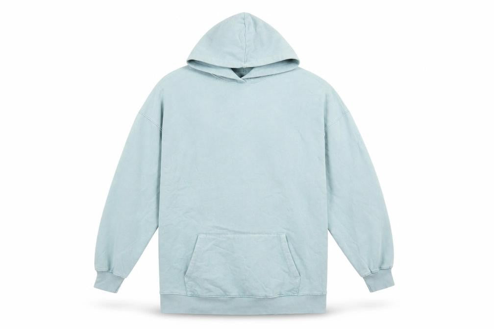 Stradivarius Women’s Blue Pullover Hoodie XS Cotton Blend Casual