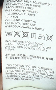 Superdry Women Blue Corduroy A-Line Short Skirt Size 10