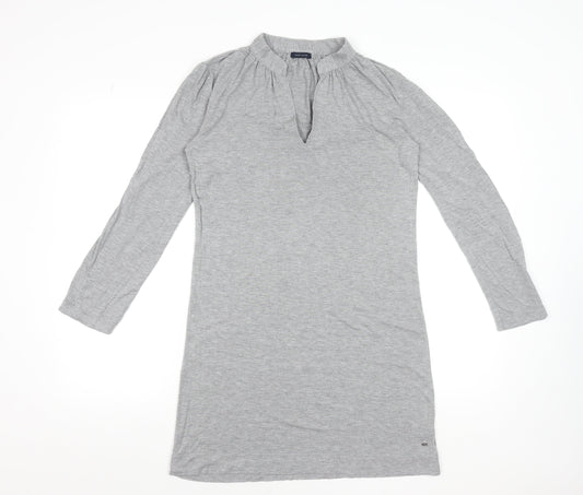 Tommy Hilfiger Women's Grey M Shift Jersey Knee Length Dress