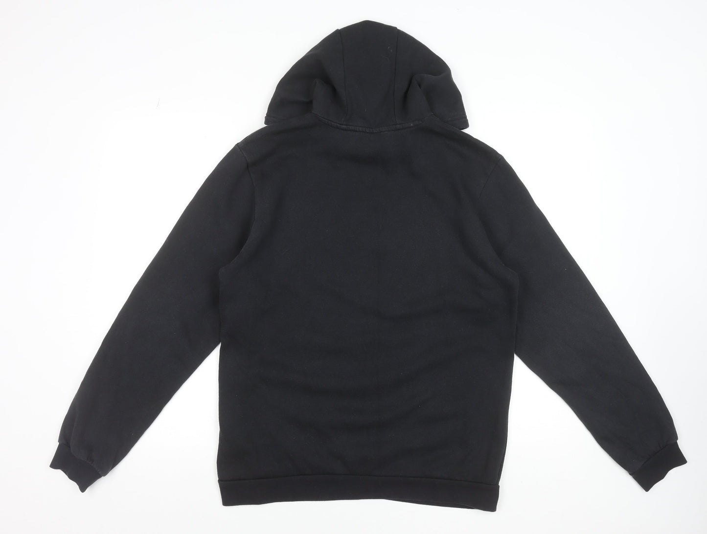 Adidas Men's Black Hoodie SCFC Logo Pullover Size M Cotton Blend