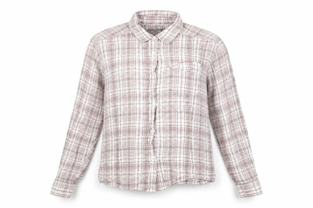 Womens UK Size 14 Craghoppers Beige 100% Cotton Button-Up