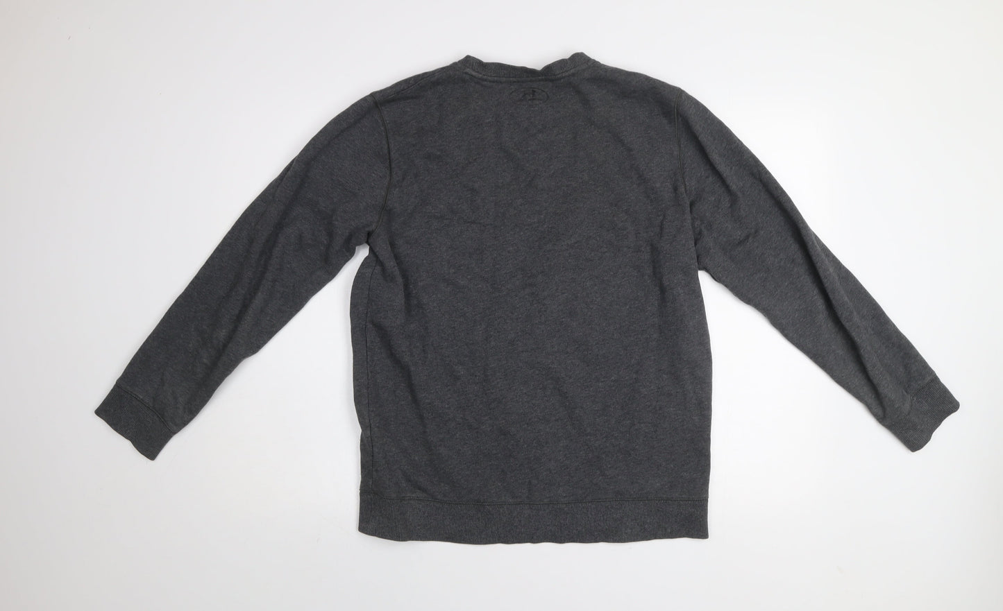 Under Armour Men’s Grey ColdGear Fleece Pullover Sweatshirt M