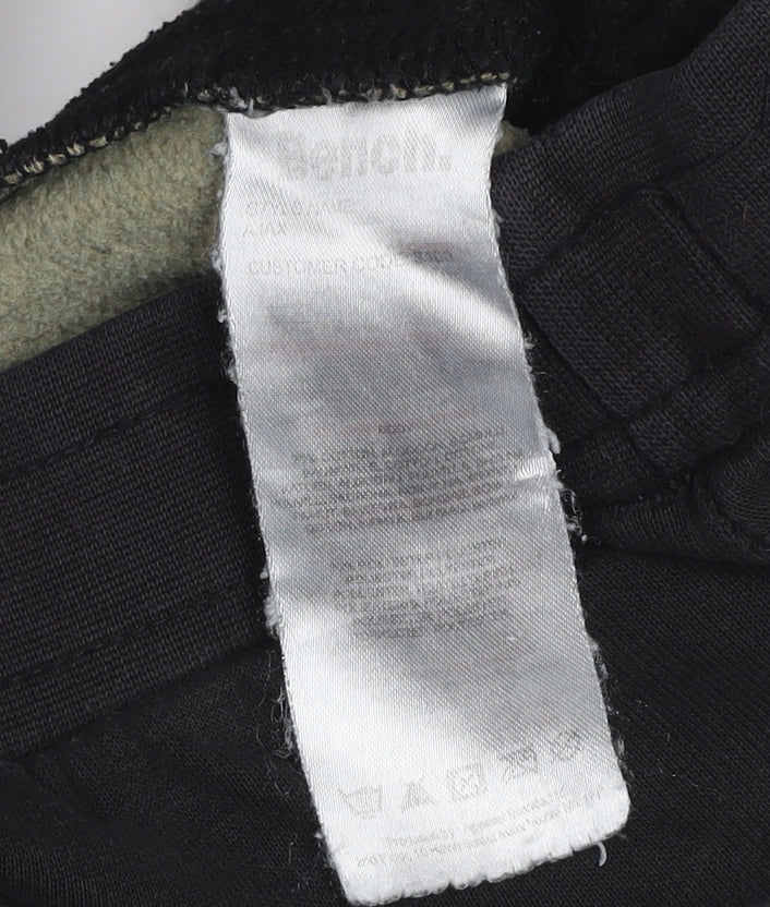 Bench Boys Black Camouflage Jogger Trousers 13-14 Years Regular Fit