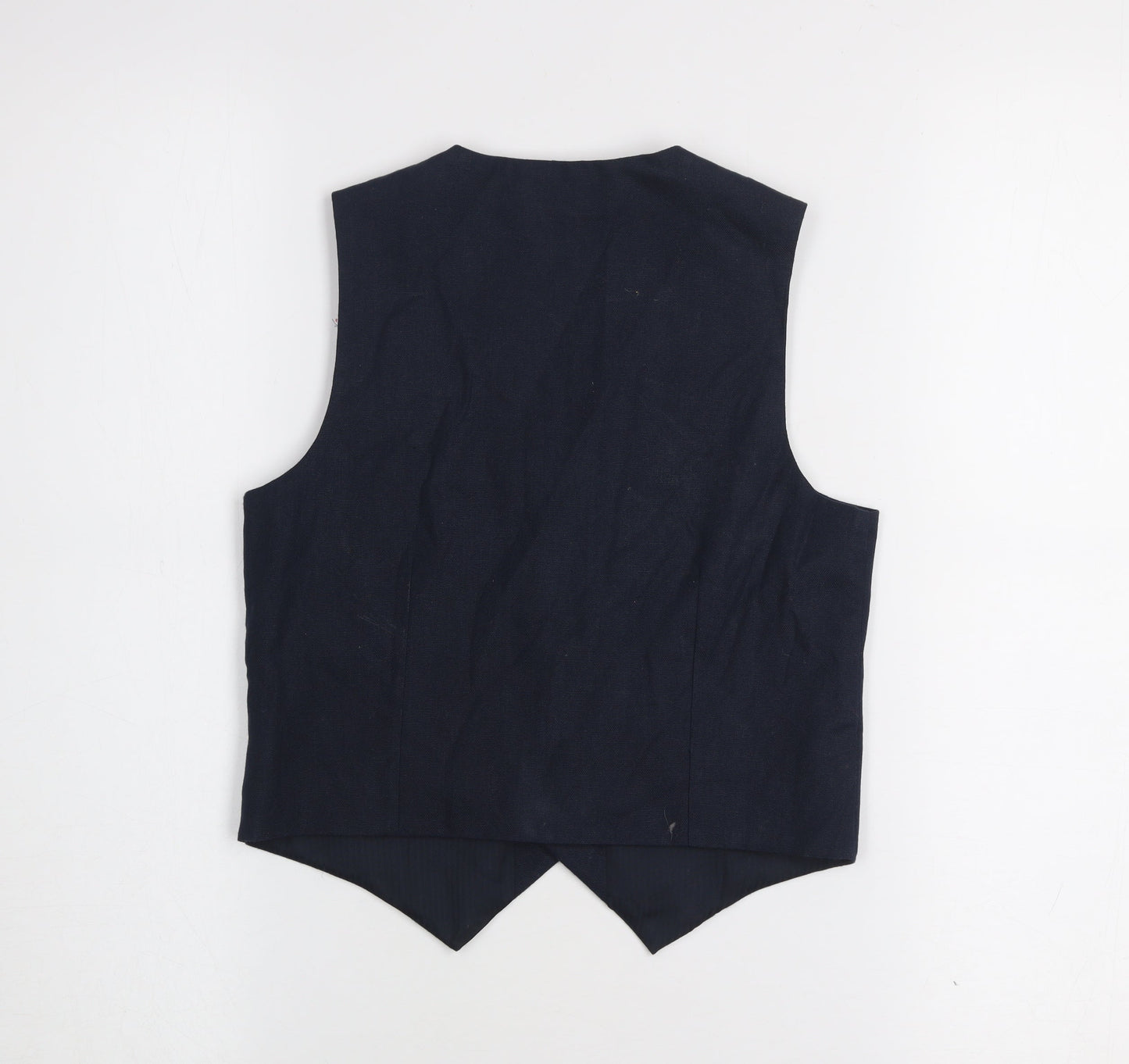 Pepperts! Boys Blue Formal Waistcoat 8-9 Years Cotton Blend Tuxedo Style