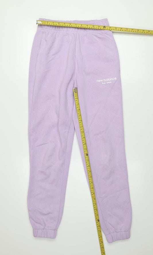 New Balance Womens Purple XS Jogger Sweatpants Activewear