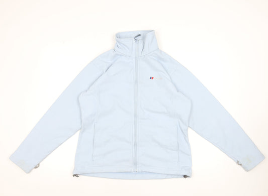 Berghaus Women Blue Fleece Full Zip Jacket Size 14