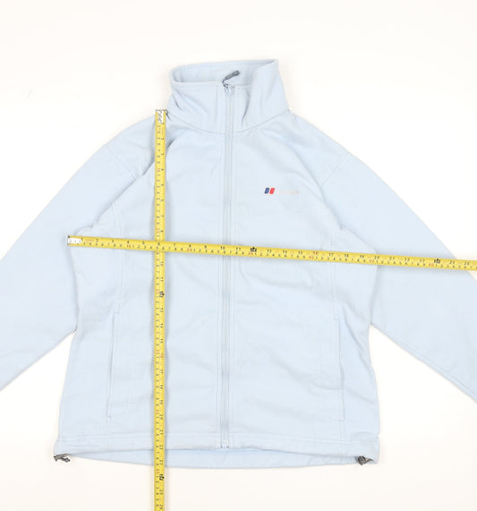 Berghaus Women Blue Fleece Full Zip Jacket Size 14