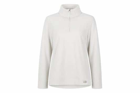 Womens UK M Relaxed Champion White Pullover Sweatshirt