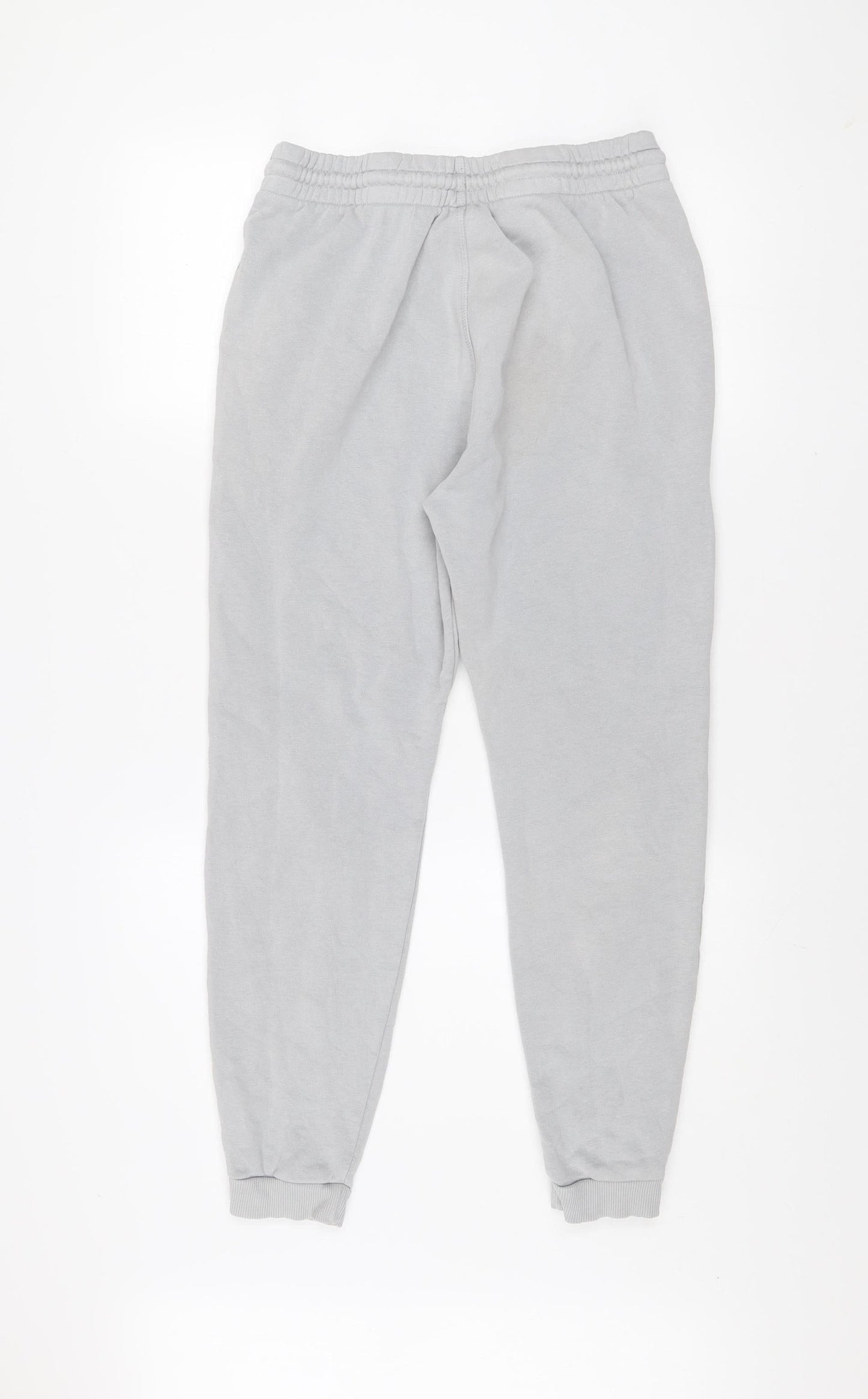 Reebok Women’s Grey Jogger Sweatpants M Regular Fit Cotton Blend