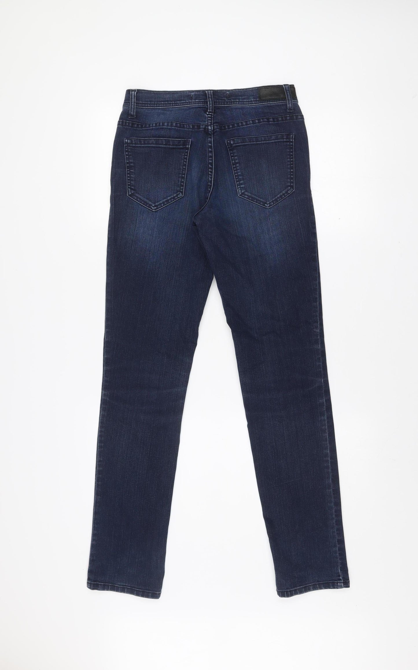Jeans by Jackpot Men's Blue Straight Slim Fit Denim Jeans 27x32