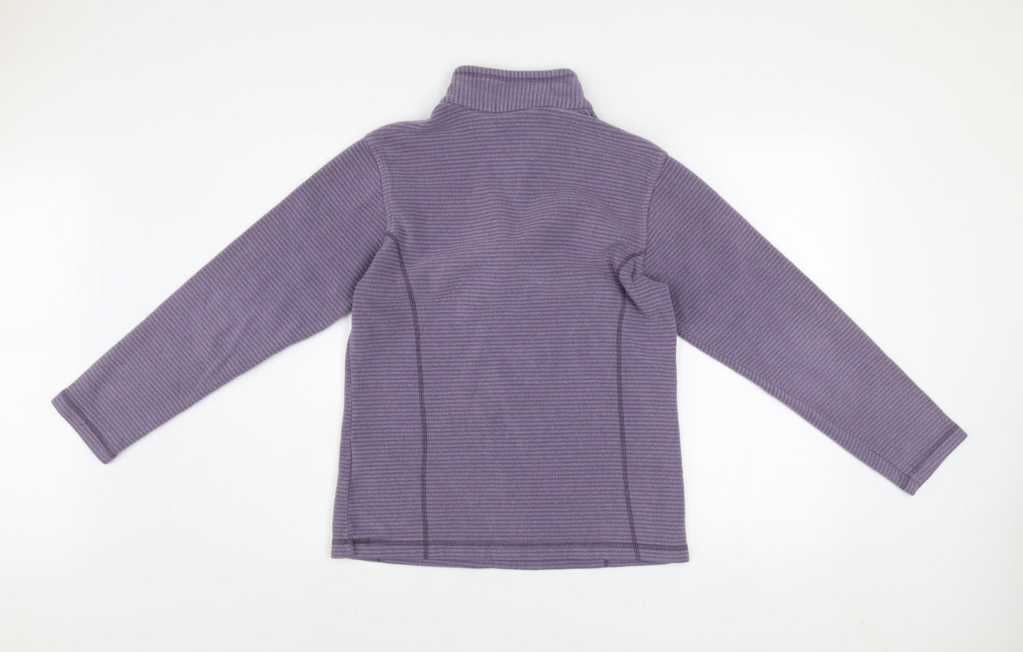 Regatta Women’s Purple 1/4 Zip Fleece Sweatshirt UK 12